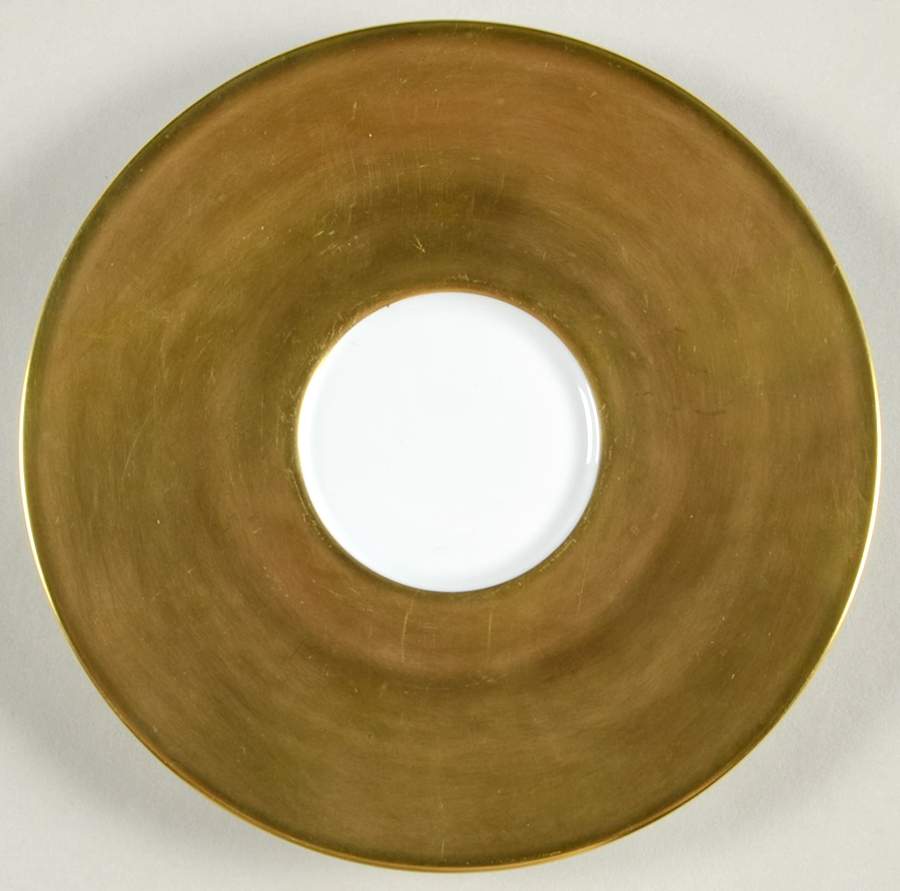 Tango Saucer for Footed Cup by Jaune de Chrome-1