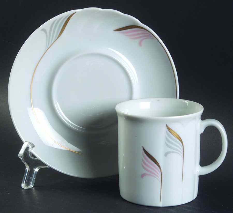 Accord Flat Cup & Saucer Set by Johann Seltmann-1
