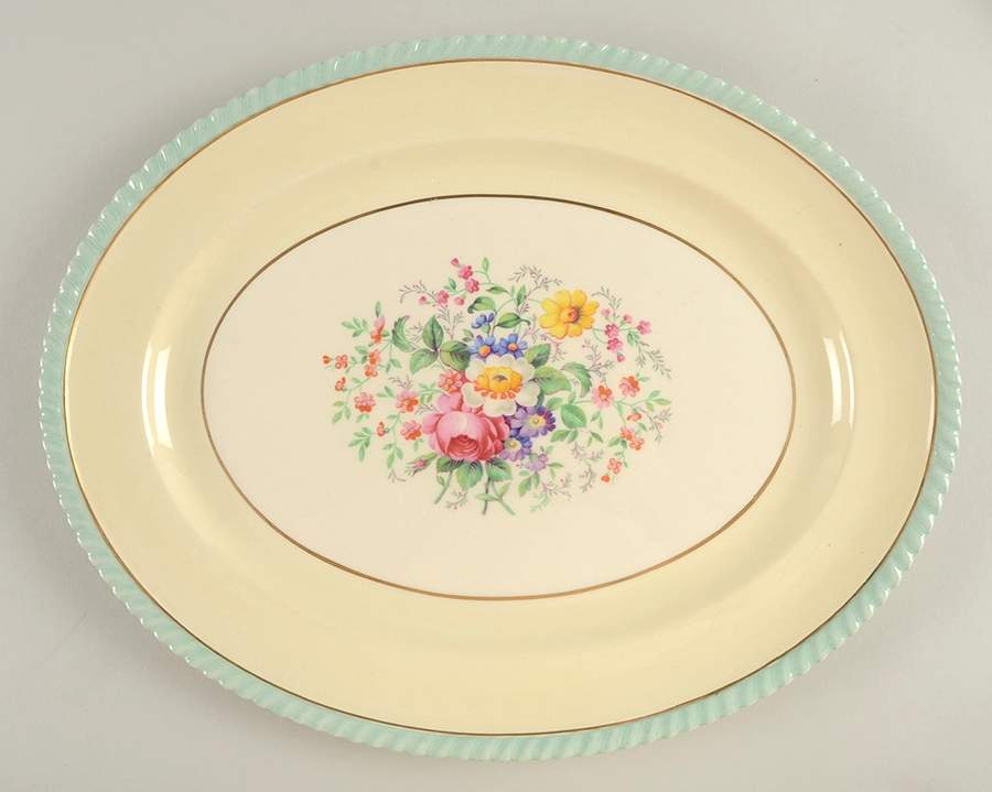 JB18B 14" Oval Serving Platter by Johnson Brothers-1