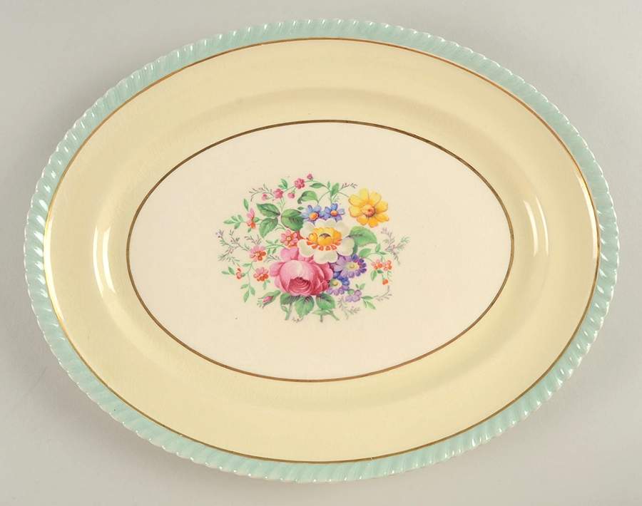 JB18B 12" Oval Serving Platter by Johnson Brothers-1