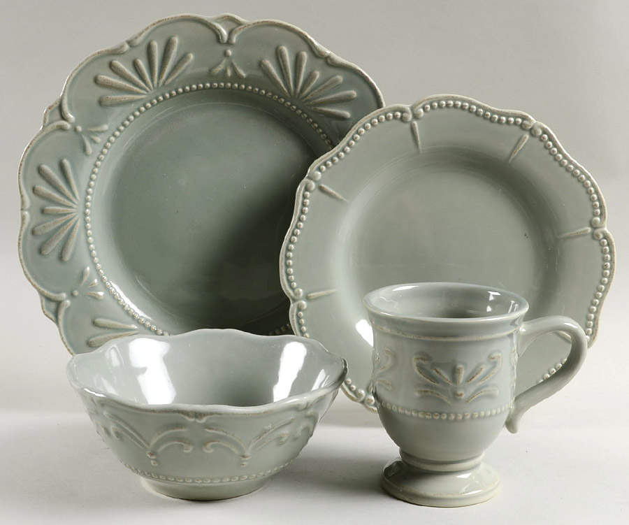 Adalina Green 4 Piece Place Setting by JCPenney-1