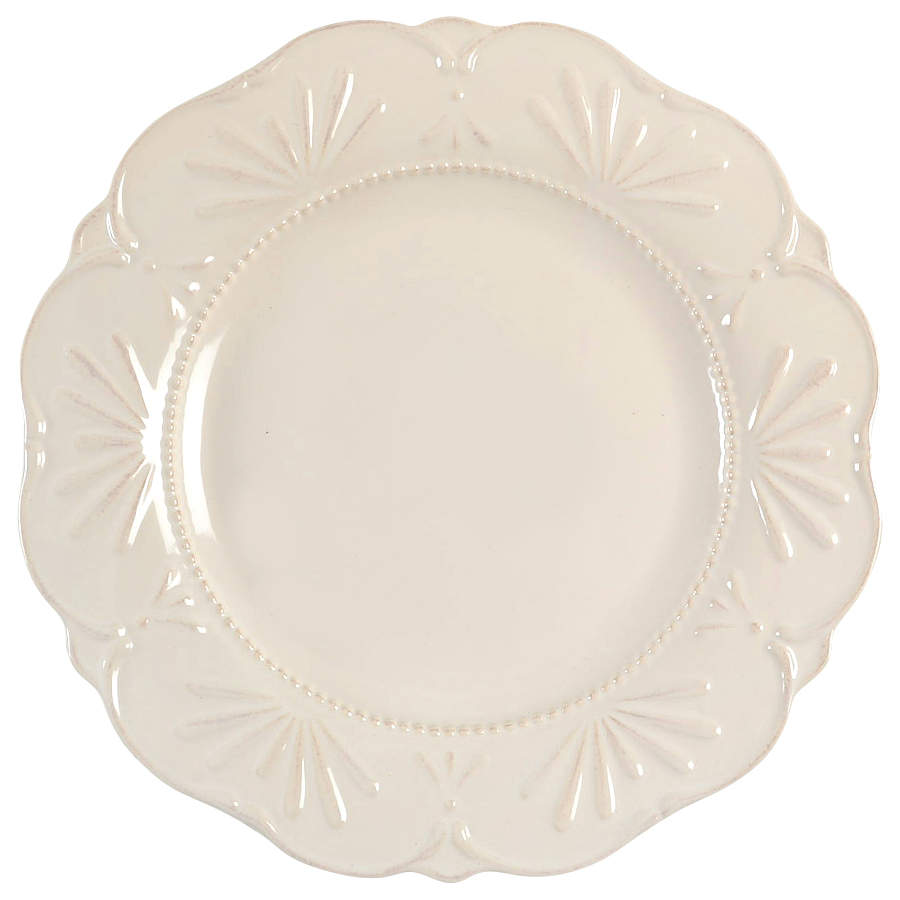 Adalina Ivory Dinner Plate by JCPenney-1