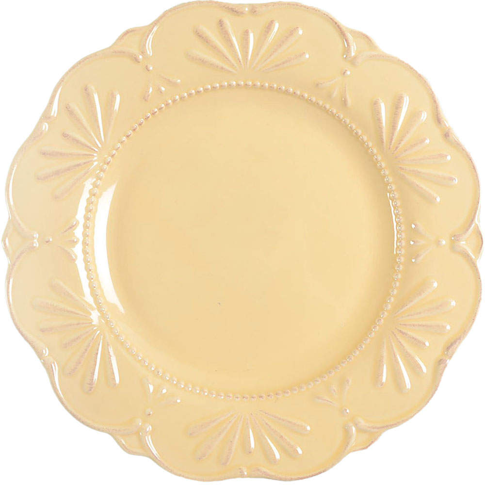 Adalina Yellow Dinner Plate by JCPenney-1