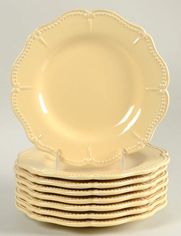 Adalina Yellow Salad/Dessert Plate - Set of 8 by JCPenney-1