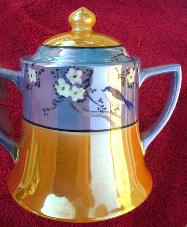 JAP743 Sugar Bowl & Lid by Japan-1