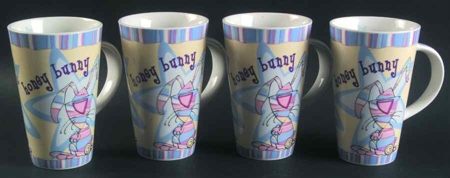 Girls Born To Shop Mug Motif 11 - Set of 4 by Johnson Brothers-1