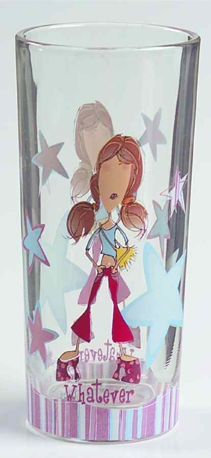 Girls Born To Shop Glassware Tall Tumbler by Johnson Brothers-1