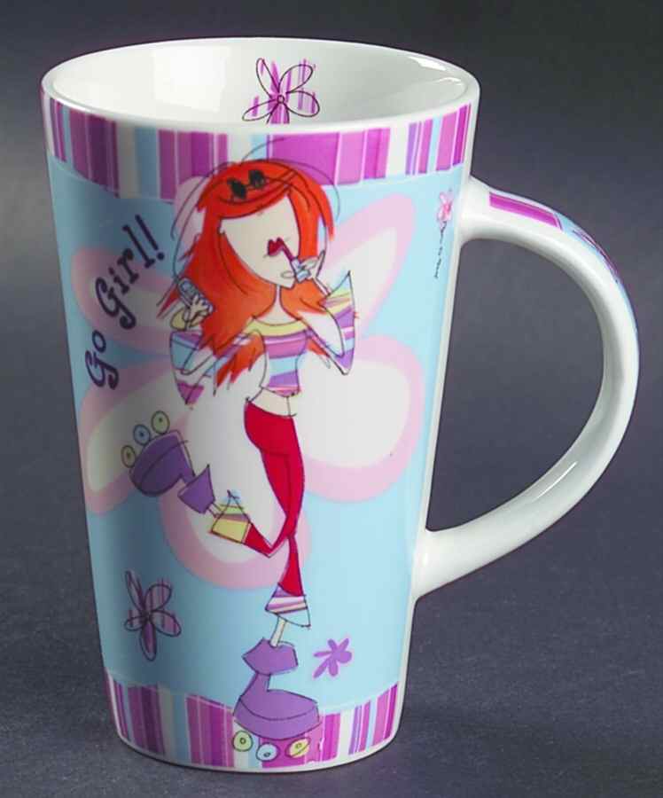 Girls Born To Shop Mug by Johnson Brothers-1