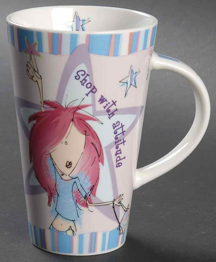 Girls Born To Shop Mug by Johnson Brothers-1