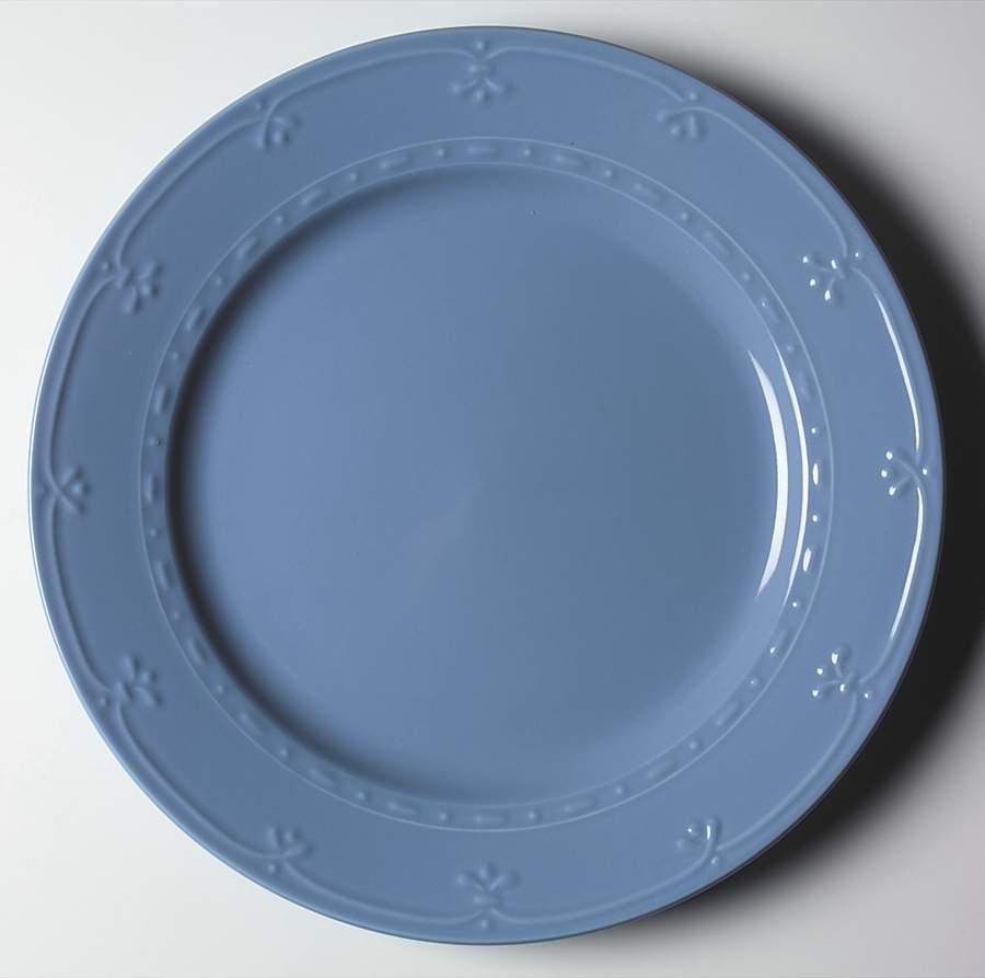 Firenza Country Blue 12" Chop Plate (Round Platter) by JCPenney-1