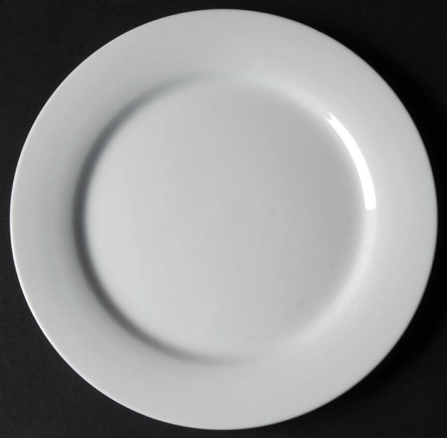 Basic White Round Salad/Dessert Plate by JCPenney-1