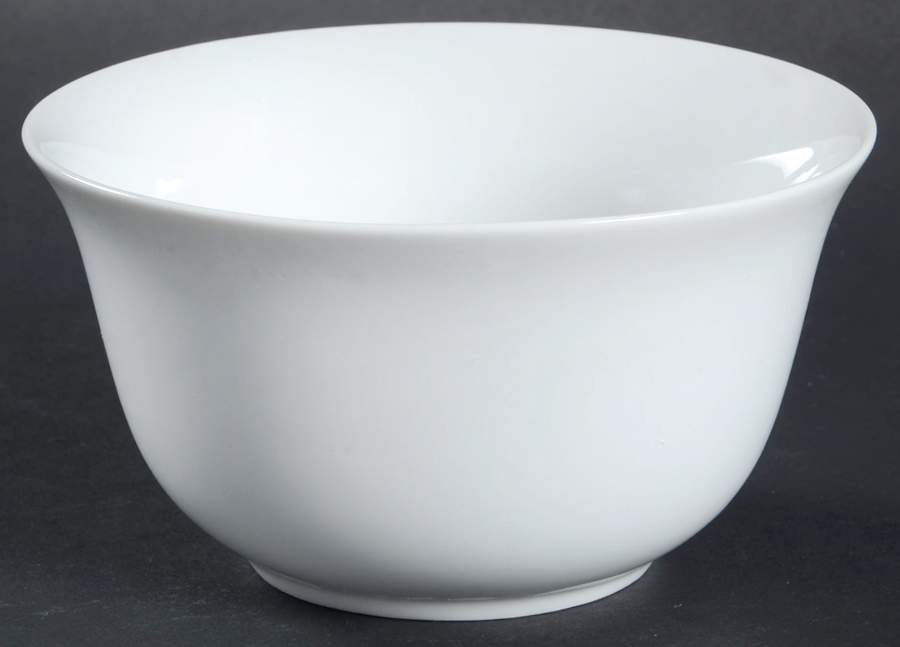 Basic White Round Fruit/Dessert (Sauce) Bowl by JCPenney-1