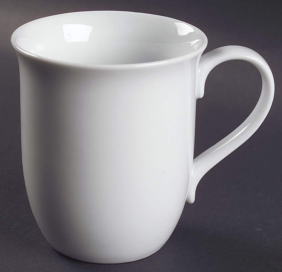 Basic White Round Mug by JCPenney-1