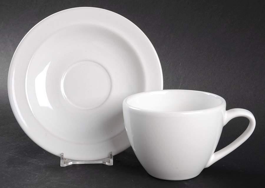 Arctic Frost Flat Cup & Saucer Set by Johnson Brothers-1