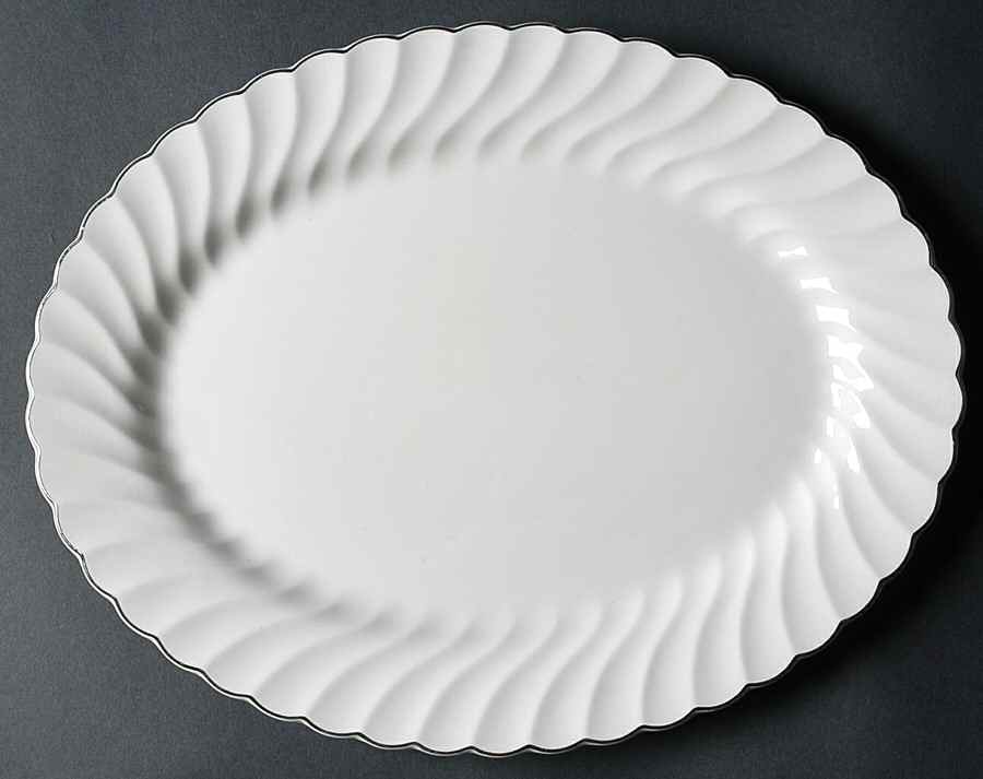 Suffolk 12" Oval Serving Platter by Johnson Brothers-1