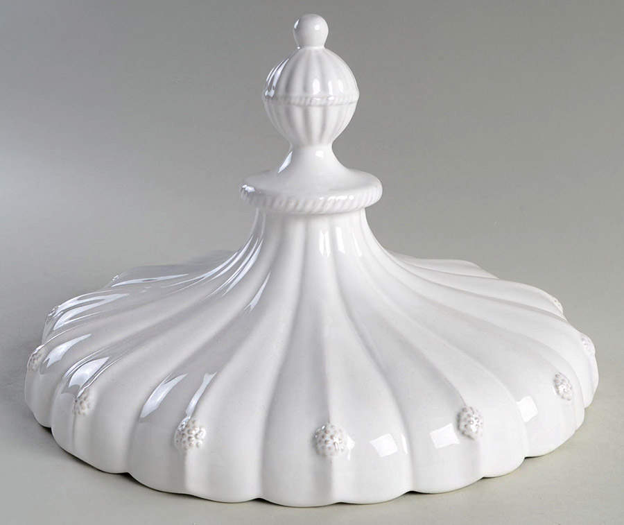 Jardins du Monde Lid for Footed Urn by Juliska Ceramics-1