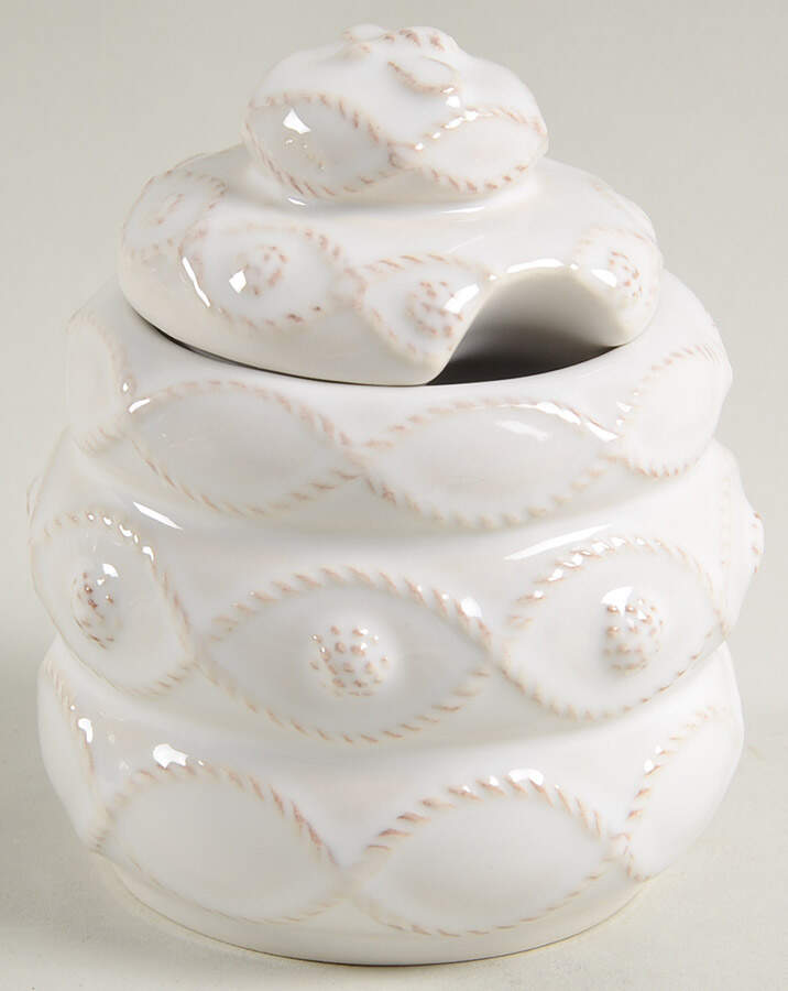Jardins du Monde Sugar Bowl & Lid by Juliska Ceramics-1