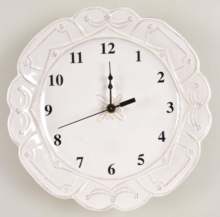 Jardins du Monde 1-2" depth  Clock Plate HC by Juliska Ceramics-1