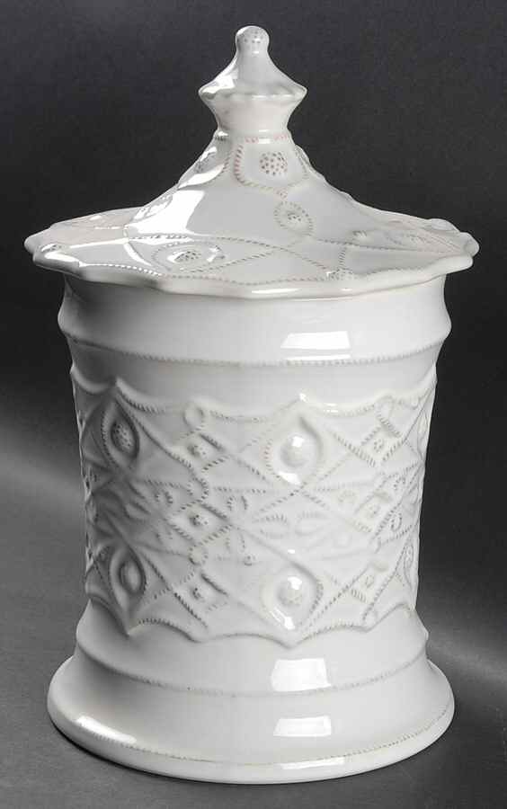 Jardins du Monde Extra Large Canister & Lid by Juliska Ceramics-1
