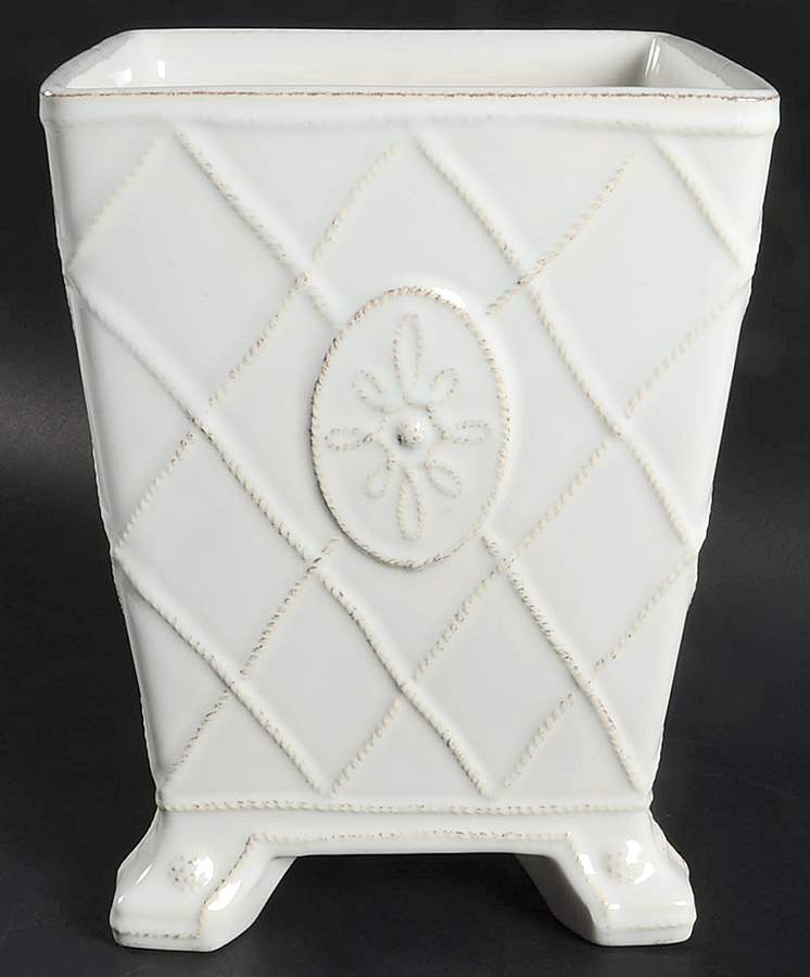 Jardins du Monde China Waste Basket by Juliska Ceramics-1