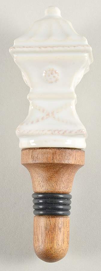 Jardins du Monde Wine Bottle Stopper by Juliska Ceramics-1