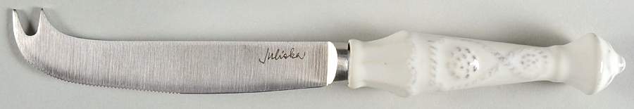 Jardins du Monde Cheese Knife-Stainless Blade W/Wood Handle by Juliska Ceramics-1