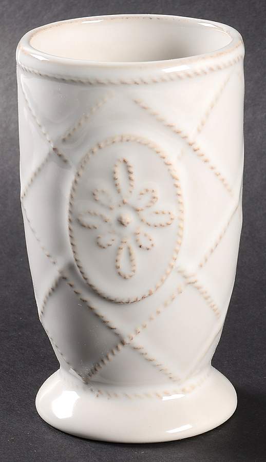 Jardins du Monde China Bathroom Tumbler by Juliska Ceramics-1