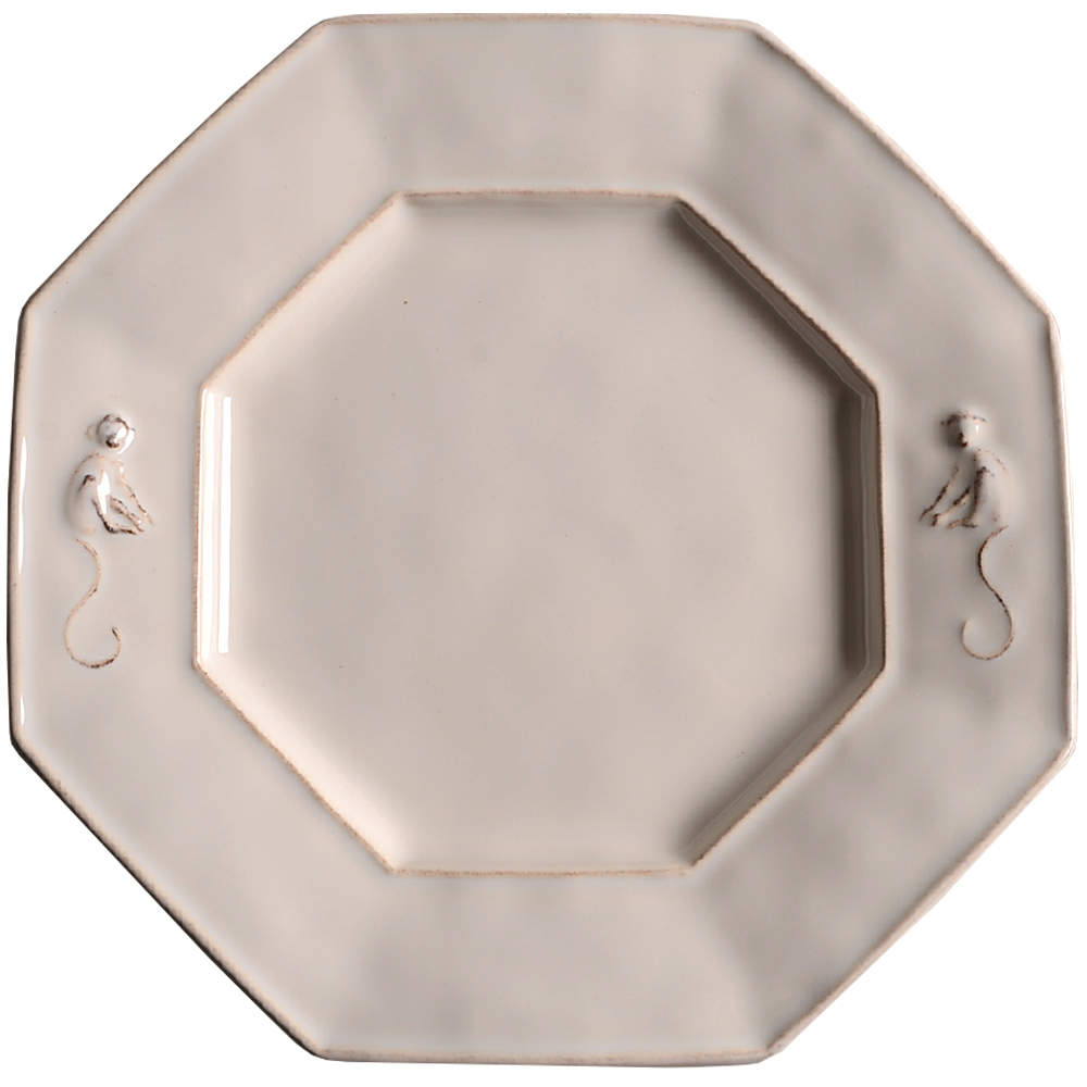 Petit Singe Whitewash Dessert Luncheon Plate by Juliska Ceramics-1