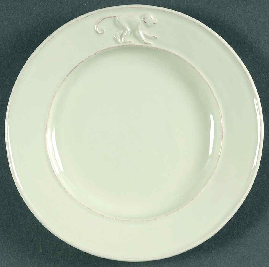 Petit Singe Cucumber Bread & Butter Plate by Juliska Ceramics-1