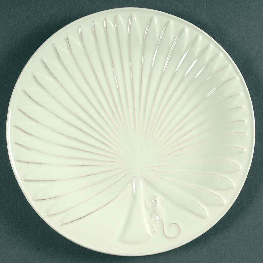 Petit Singe Cucumber Salad/Dessert Plate by Juliska Ceramics-1