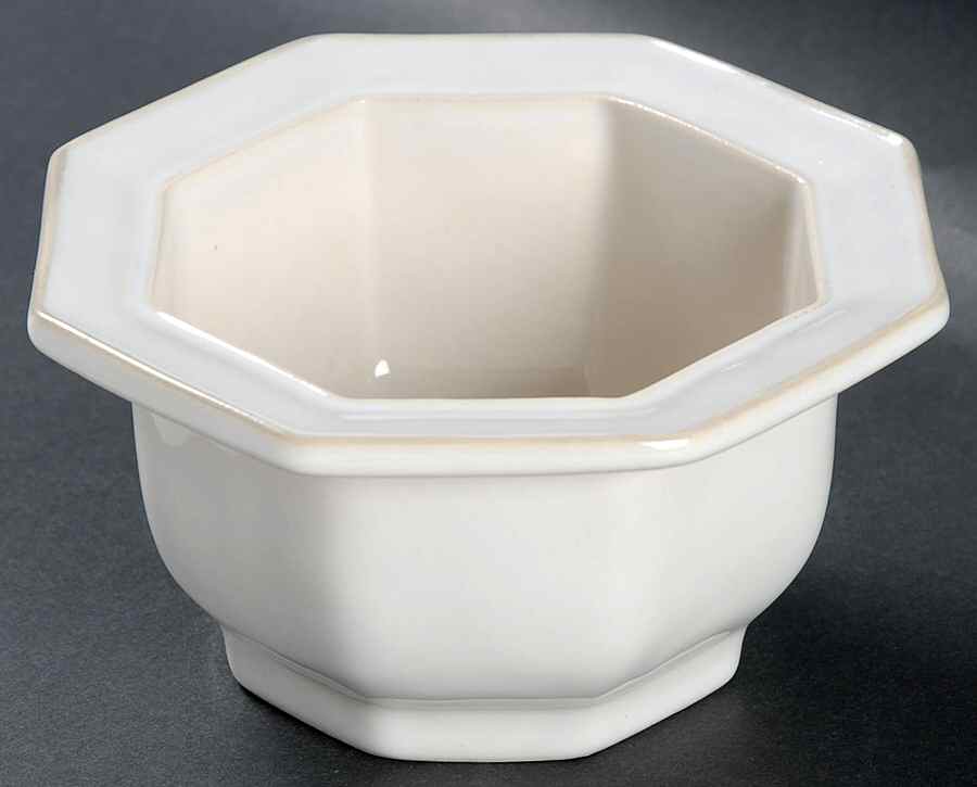 Octavia Whitewash (Portobello Trim) Ramekin by Juliska Ceramics-1