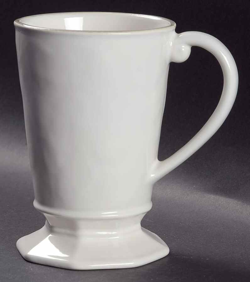 Octavia Whitewash (Portobello Trim) Mug by Juliska Ceramics-1