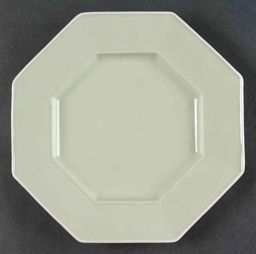 Octavia Cucumber (White Trim) Dessert Luncheon Plate by Juliska Ceramics-1