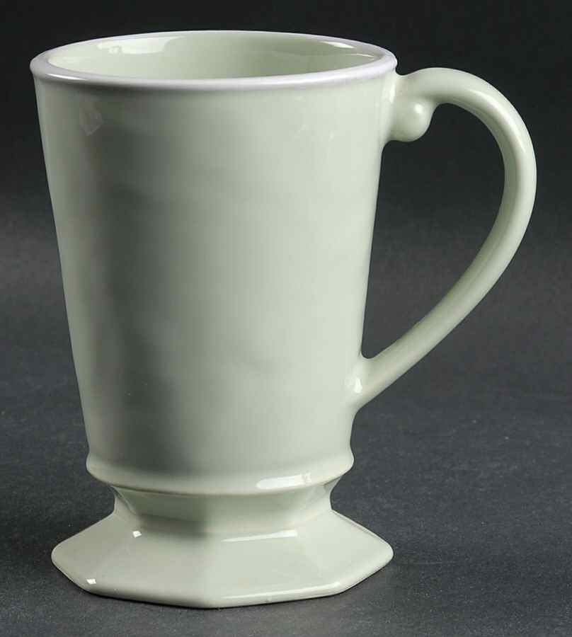 Octavia Cucumber (White Trim) Mug by Juliska Ceramics-1