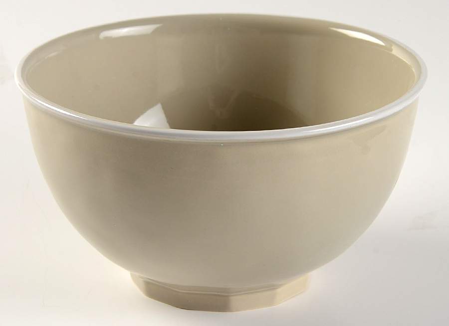 Octavia Portobello (White Trim) Coupe Cereal Bowl by Juliska Ceramics-1