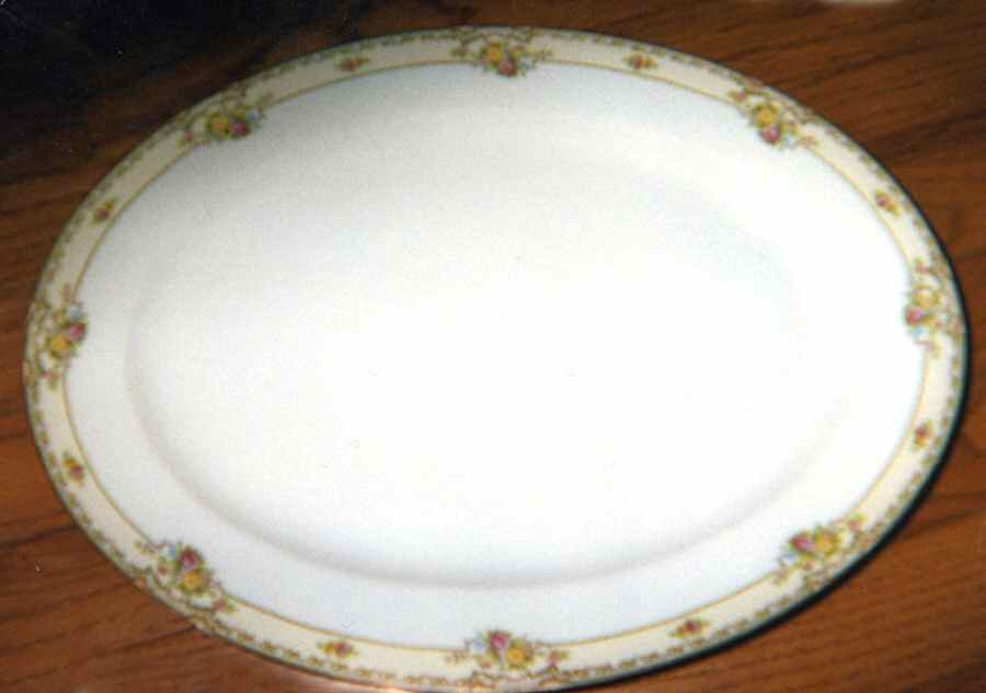 JAP760 16" Oval Serving Platter by Japan-1