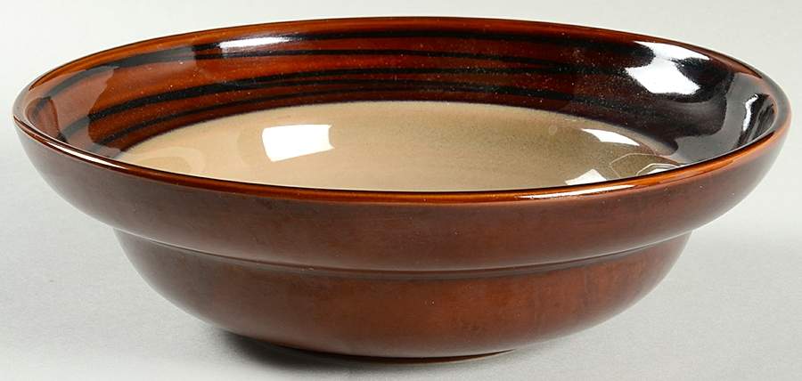 Mocha 9" Round Vegetable Bowl by Joseph Abboud-1