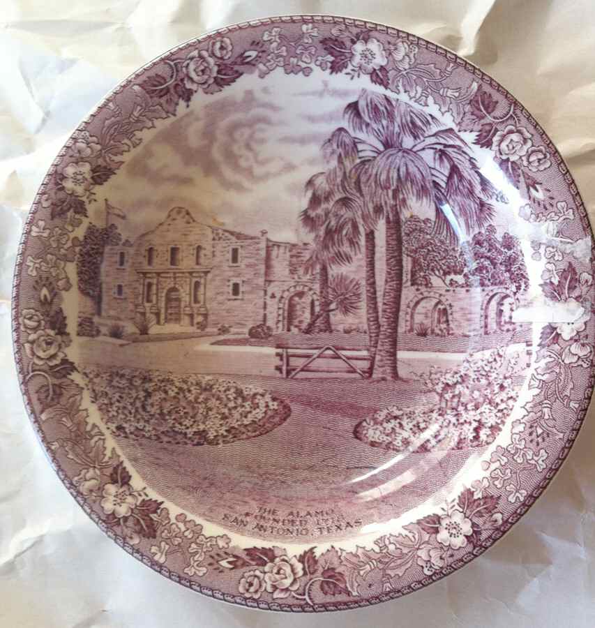 The Alamo Plum Fruit/Dessert (Sauce) Bowl by Jonroth Studios-1