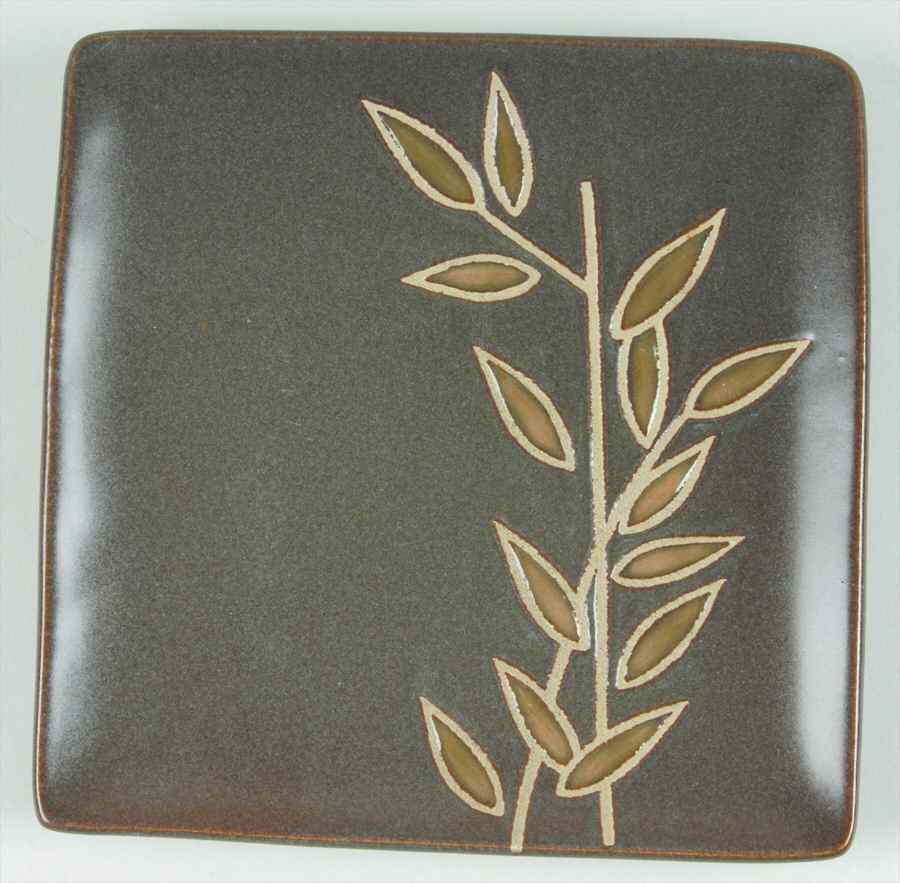 Magic Garden Square Appetizer Plate by Joseph Abboud-1
