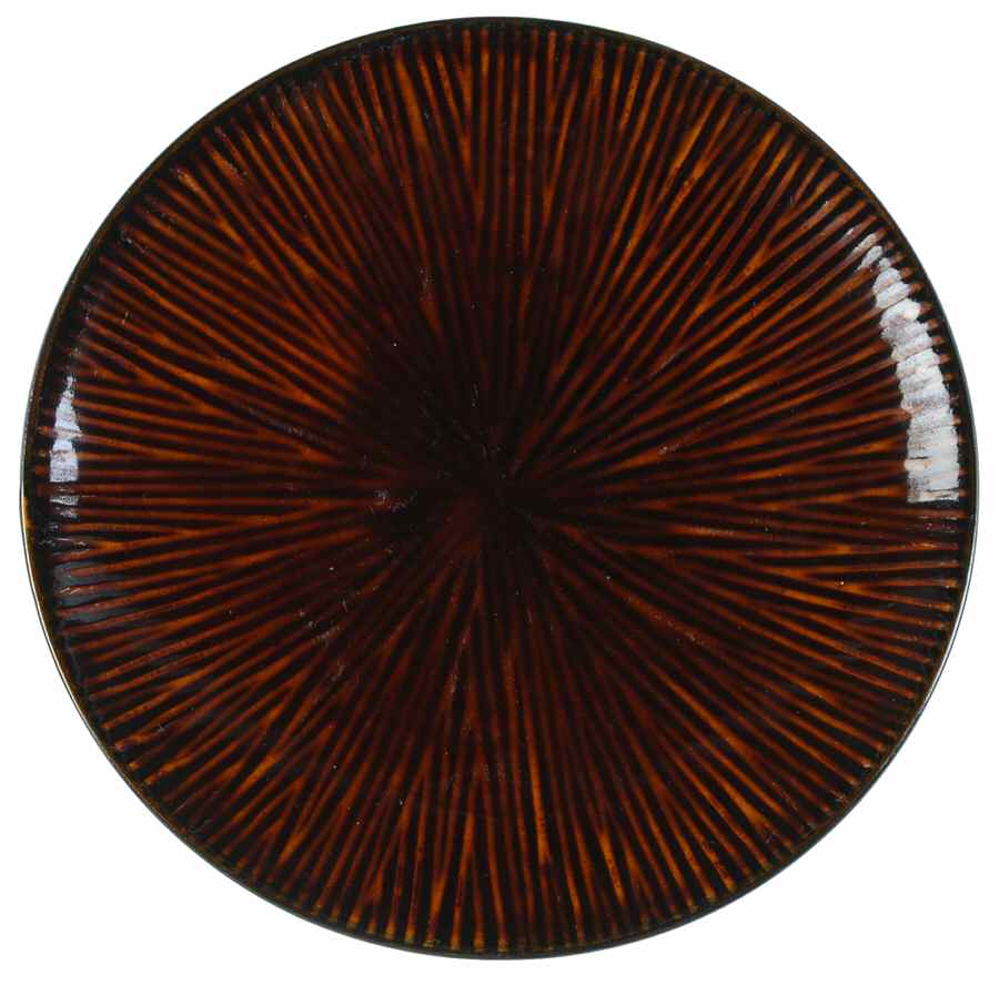 Ventana Chocolate Salad Plate by Joseph Abboud-1