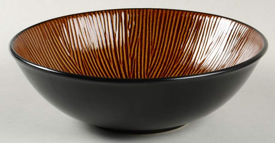 Ventana Chocolate Coupe Soup Bowl by Joseph Abboud-1
