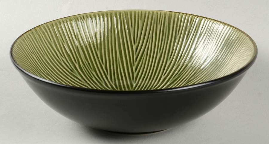 Ventana Green Coupe Soup Bowl by Joseph Abboud-1