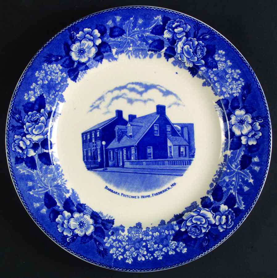 Barbara Fritchie's Home Dinner Plate by Jonroth Studios-1