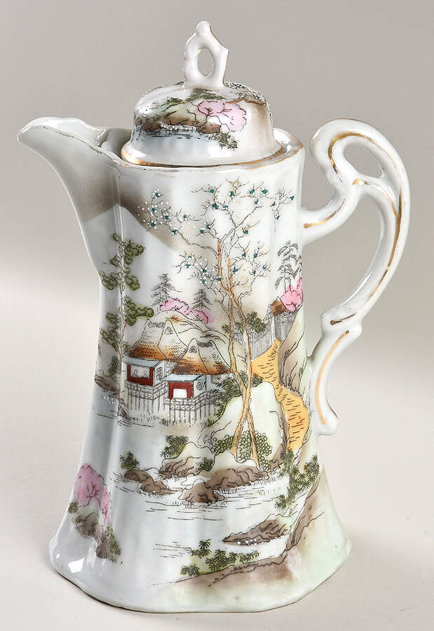 JAP778 Coffee Pot & Lid by Japan-1