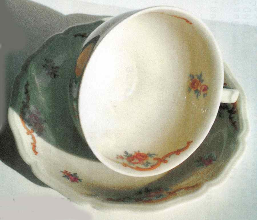 JOH369 Footed Cup & Saucer Set by Johann Haviland-1