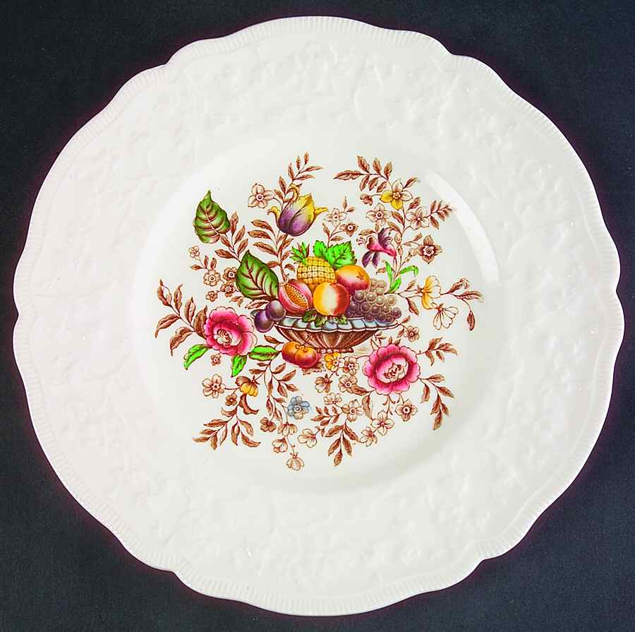 Pomona (Old Staffordshire) Dinner Plate by Johnson Brothers-1