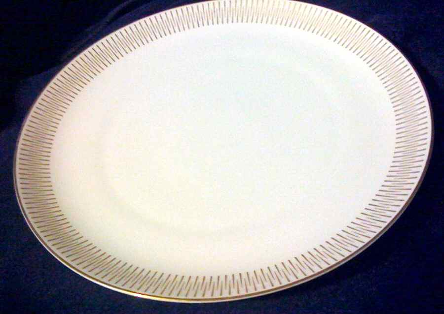 JOH374 (Gold Trim) Dinner Plate by Johann Haviland-1