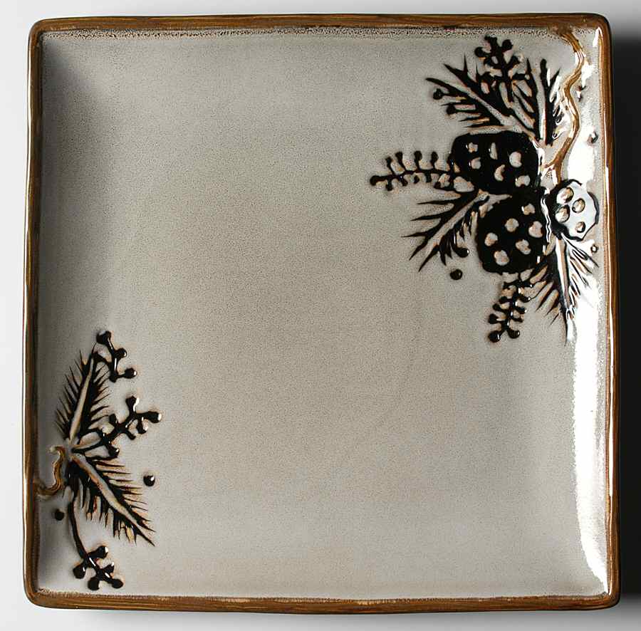 Alpine Ivory 12" Square Serving Platter by JCPenney-1