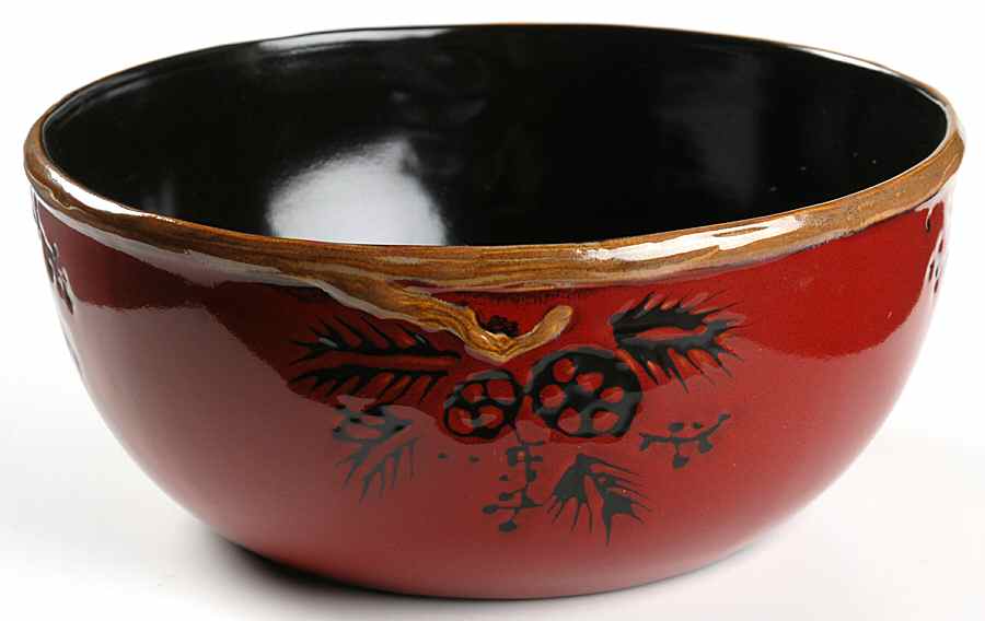 Alpine Red 9" Round Serving Bowl by JCPenney-1