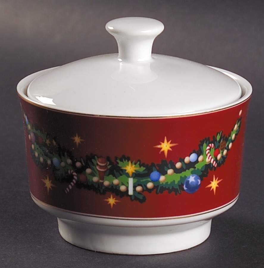 Tree Sugar Bowl & Lid by JCPenney-1